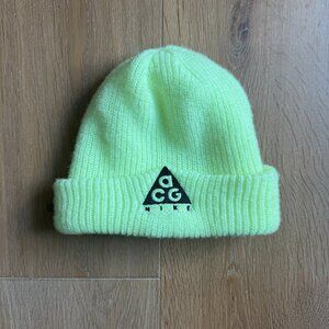 Nike ACG Beanie Barely Volt Black Unisex AV4775-701